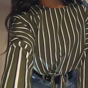 Striped Blouse | Charlotte Russe |